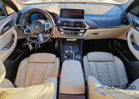 2021 BMW X3 Sdrive30I z USA, uszkodzony, nr VIN 5UXTY3C09M9H87164